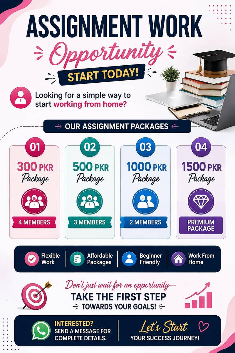 assignment work available 0