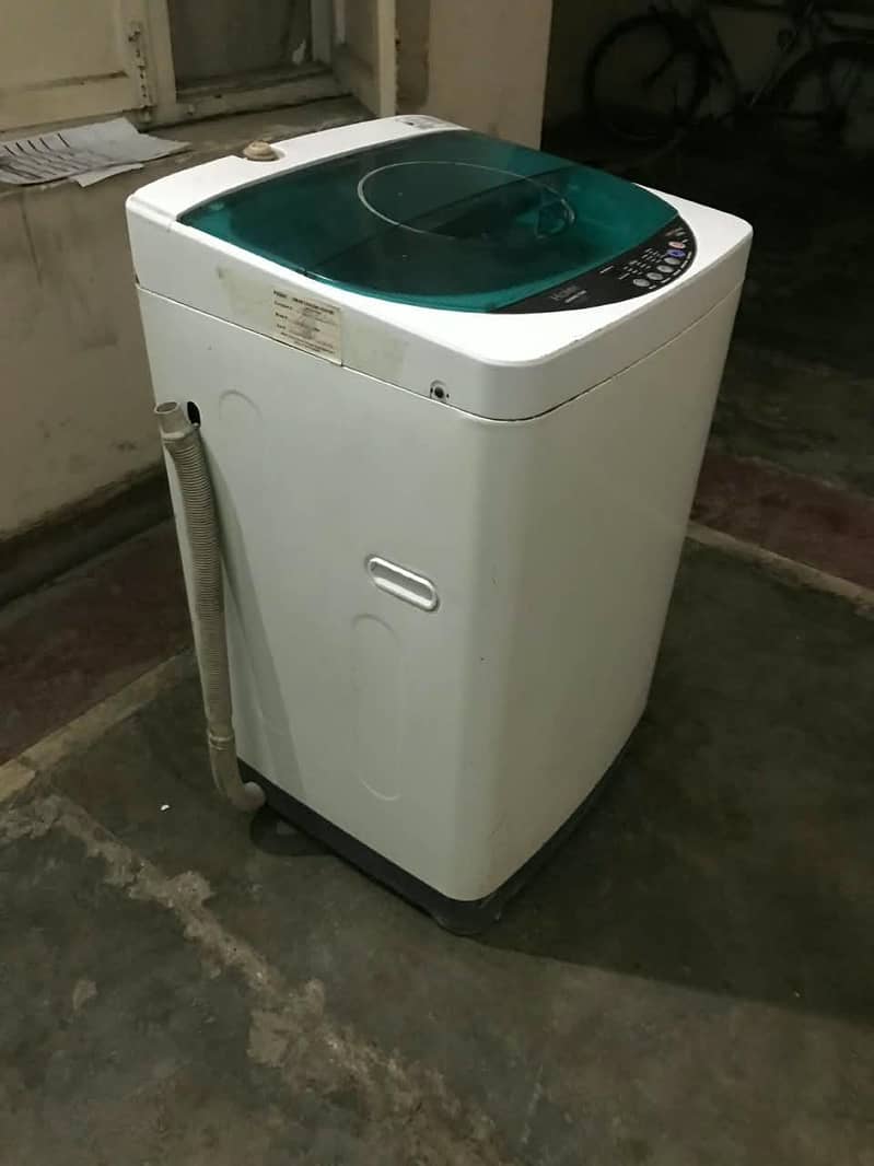 Haier fully automatic washing machine 4