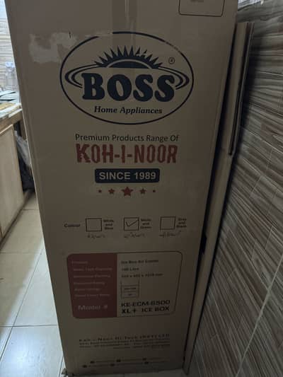 BOSS AIR COOLER ECM 6500 XL PLUS ICE BOX INVERTER TECHNOLOGY
