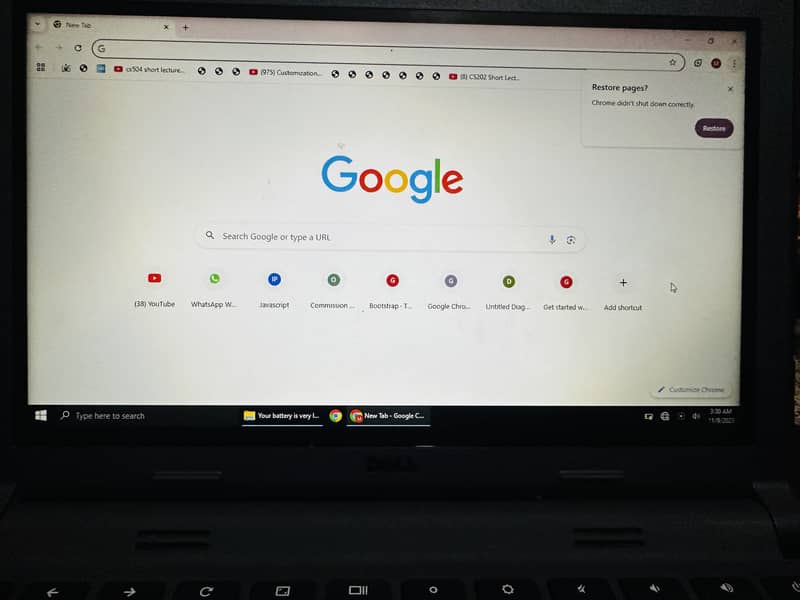 Chrome book touch 3
