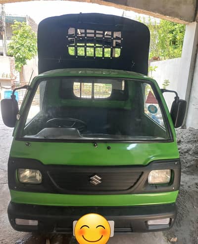 suzuki ravi pickup green 2015