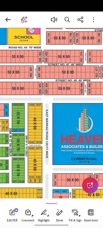 F-15/3 W. S. Road Plot 29, 40x80 Solid Land Plot For Sale