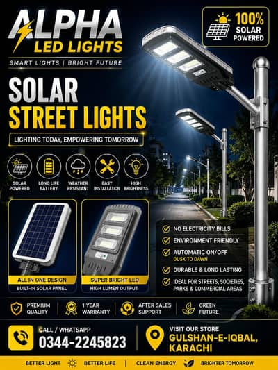 Solar Led Street Lights