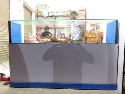 Counter Glass & Wood for sale. . .