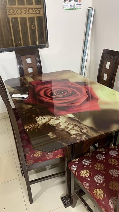 6 chairs dinning table
