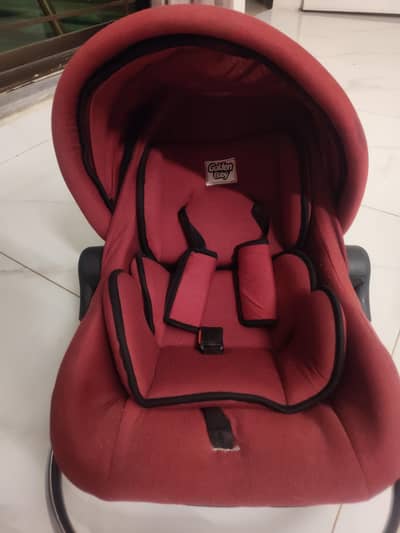 baby carry cot plus bouncer
