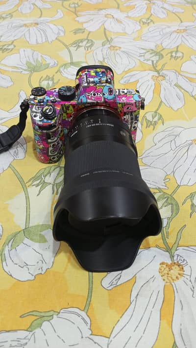 Sony A7 III with sigma 35mm for sale