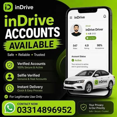 INDRIVE CAR AVAILABLE BIKE AVAILABLE