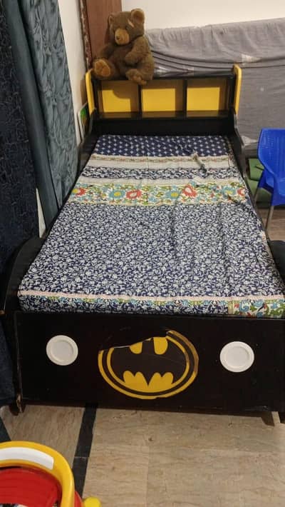 Kids Batman Character Bed