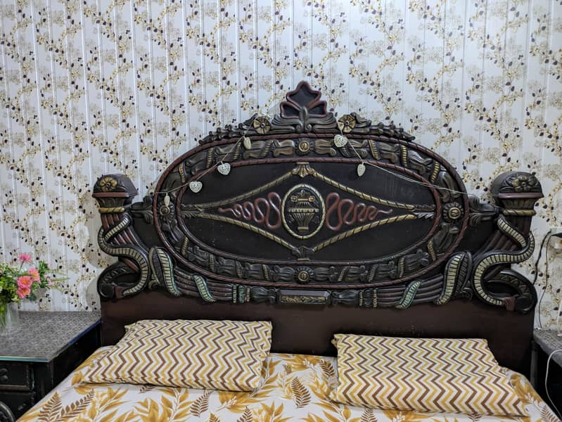 Bed and Dressing table 1