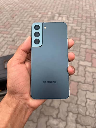Samsung Mobile S22 5G 16+128GB Doull phisical CP aproevd exchange posi