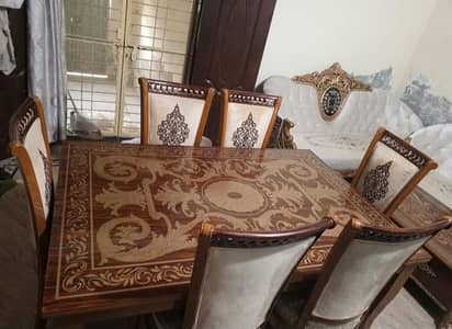 6 seater dining table
