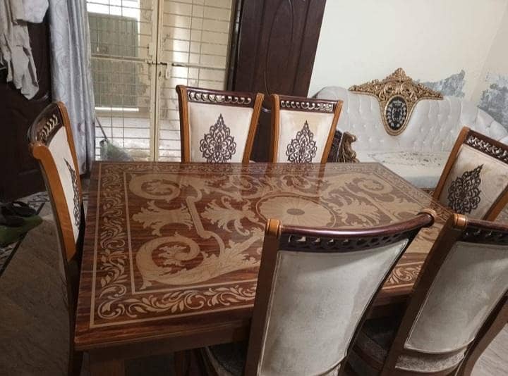 6 seater dining table 2