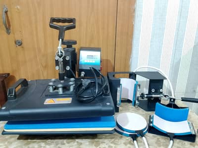 5 in 1 Combo Digital Heatpress Machine
