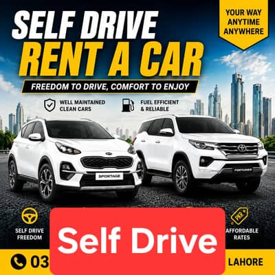 Self Drive / Rent A Car/ Sportage Fortuner Rocco Tucson