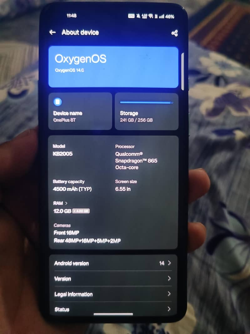 One Plus 8T 1