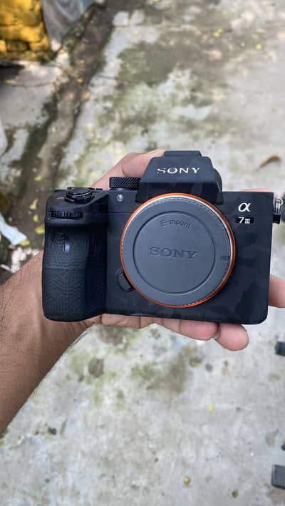 sony A7iii body for sale condition 10/10+ 1 batery 1 original charger