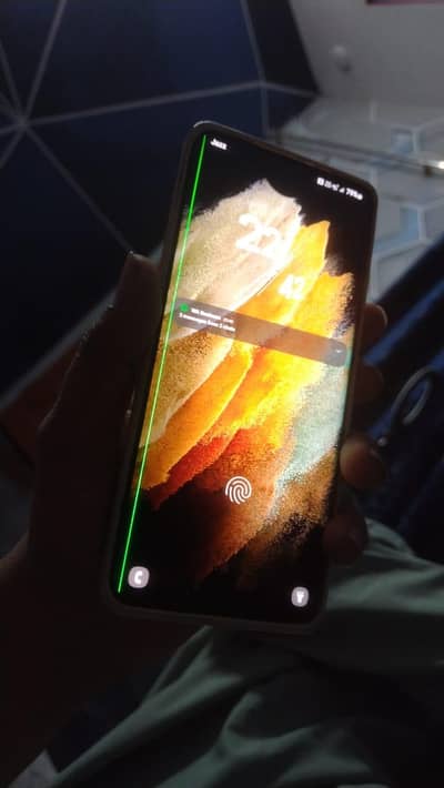 Samsung Mobile S21 Ultra doted and line