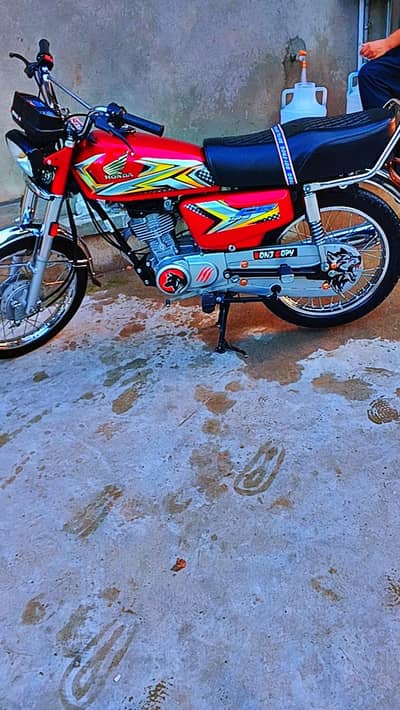Honda 125 2023.24 model ha brand new condition 03065084129 Whatsapp