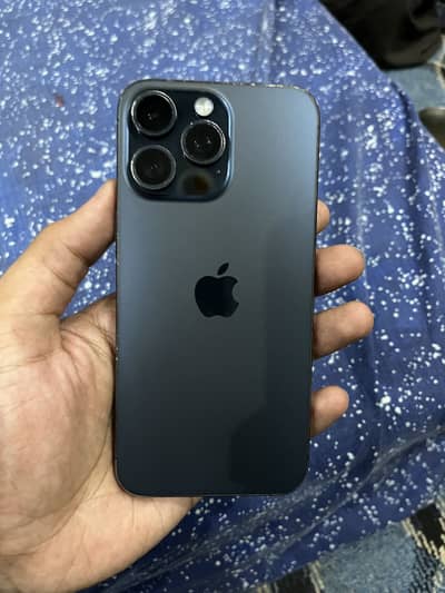 Apple iPhone 15 Pro Max Blue Titanium PTA APPROVED