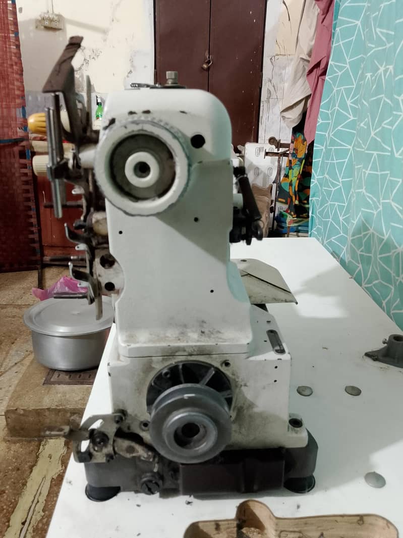 flate lock machine 6