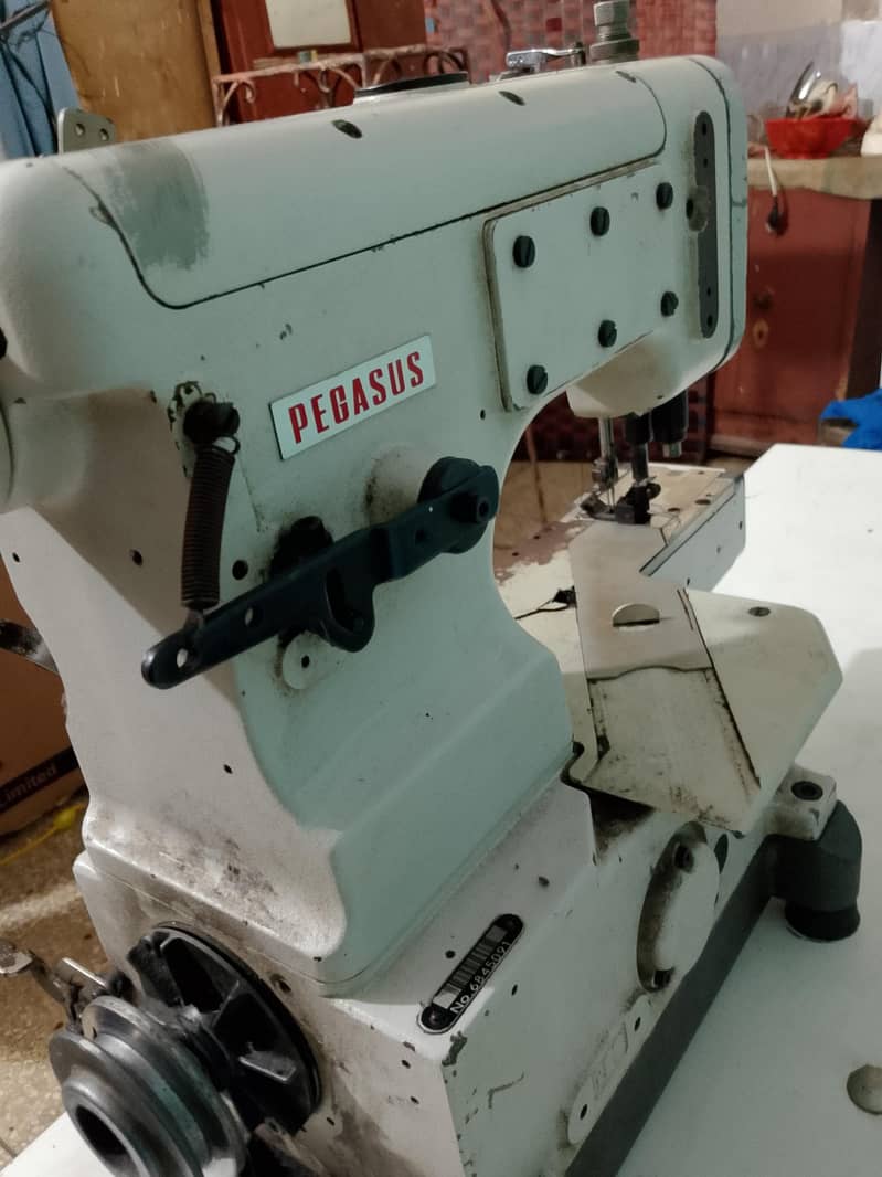 flate lock machine 7