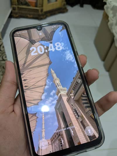 Samsung Mobile A15 with box used good condition