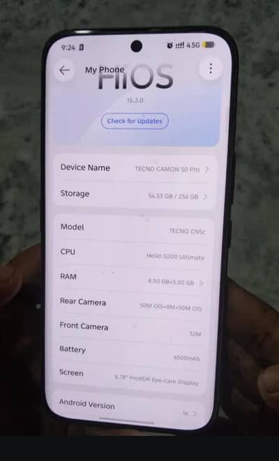 Tecno CAMON 50 Pro