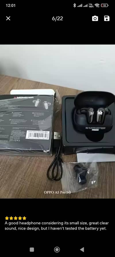 MONSTER MQT52  Earbuds