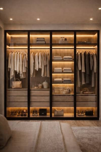 Wardrobe Glass Door