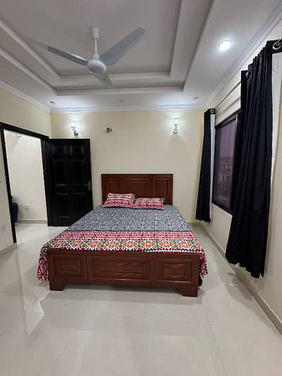 Furnished flat available for rent pak Arab society