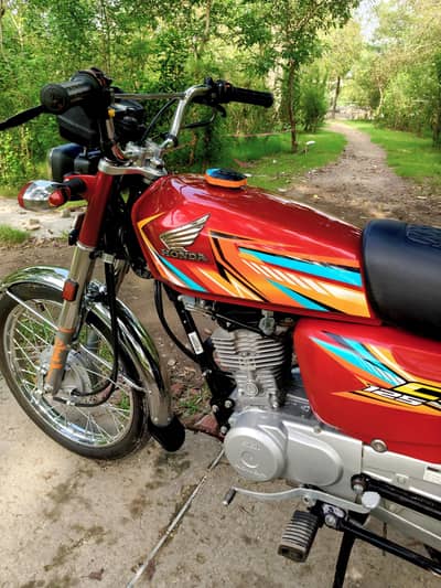 Honda 125 Model 2025/2026 Red Febulus Premium Class Honda For Sale!