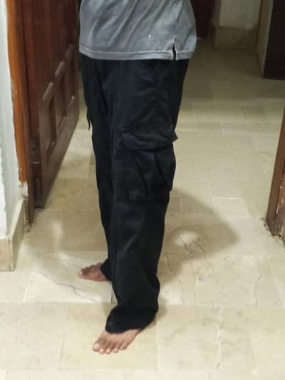 cargo pant (black) brand new