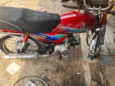 Honda cd 70 2013modle for sale