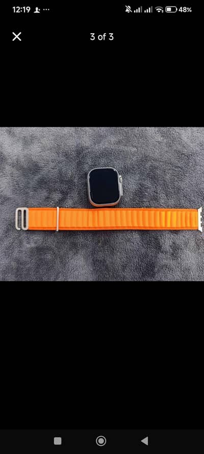 Apple watch ultra 1 and 2 49 mm with charger