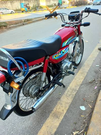 Honda CD 70 modal 2024 10/10 Condition For Sale