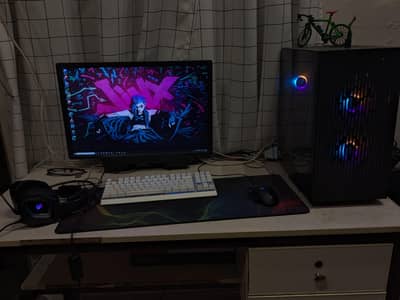 Gaming Pc Whole Setup i5 1200F | Exchange possible with iPhone