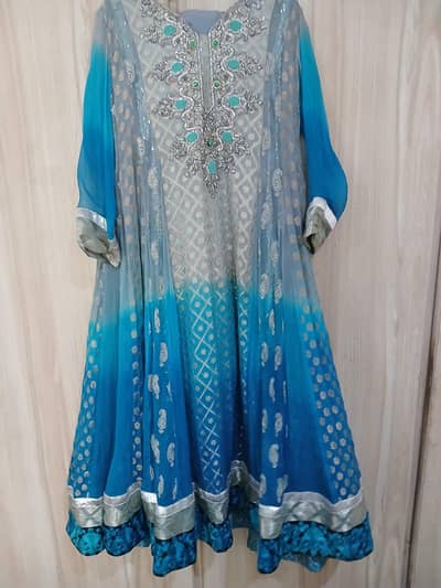 Blue Maxi with Dopata