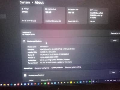 HP ELITEBOOK FOR SALE WITH GENUINE CONDITION