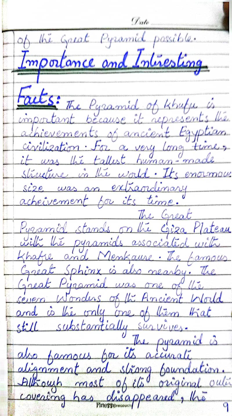 Handwritten Assignment & Homework Services 4