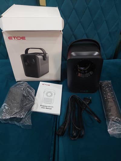 ETOE D2 EVO 4K supported full android  HD , projector UK imported