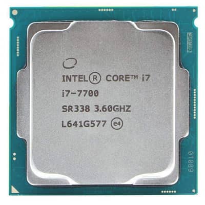 Intel Core i7 7700 3.6GHz 7th Gen Processor - 4 Core 8 Thread