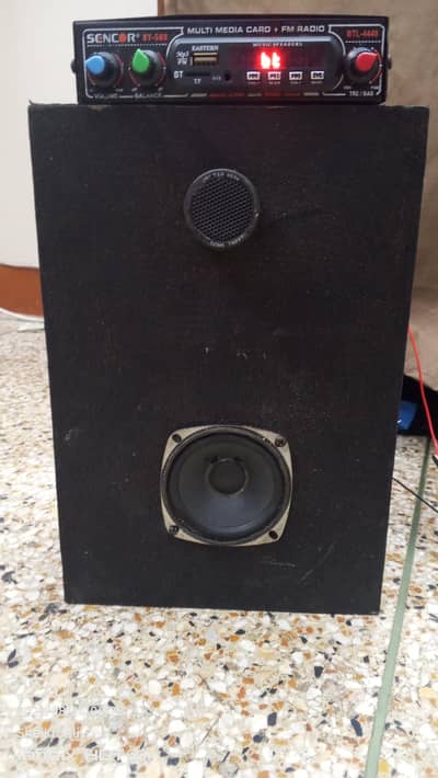 Bluetooth Stereo Amplifier Speaker System