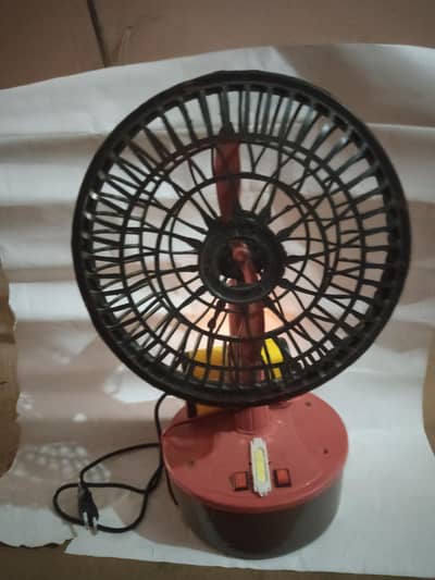 portable rechargeable fan with lithium's battery