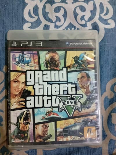 PS3 (6 GAMES) GTA 5, GTA 4, Call of duty, Dragon ball etc