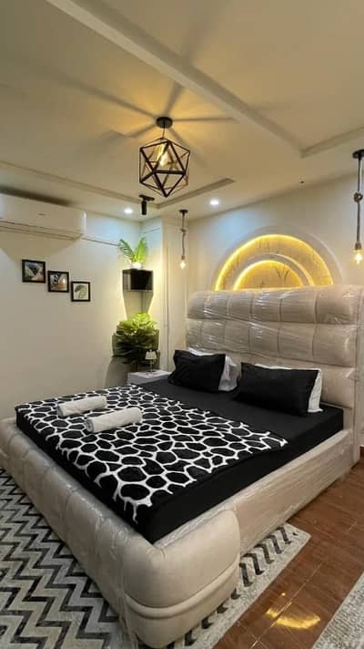 One bedroom fully furnished luxury apartment available for rent. . Location:- Gulberg Greens Islamabad