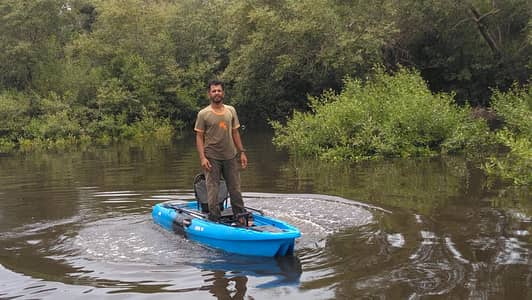 kayak complete equipment  good for fishing