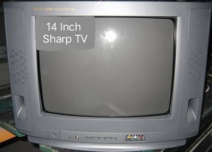 14 inch Sharp TV Japan in Jhang