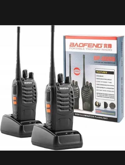 Baofeng BF-888S 16 Channel Walkie Talkie 2 Pcs