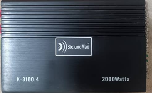 SoundMax Car Amplifier  2000W